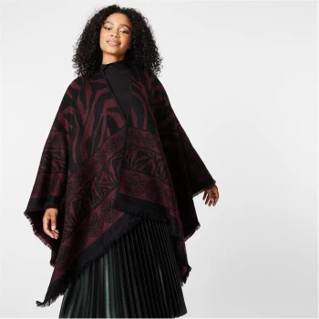 Image of Biba Logo Wrap Scarf - Burgundy