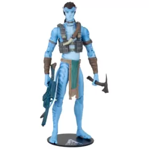 Image of McFarlane Disney Avatar: The Way of Water - Jake Sully (Reef Battle) Action Figure
