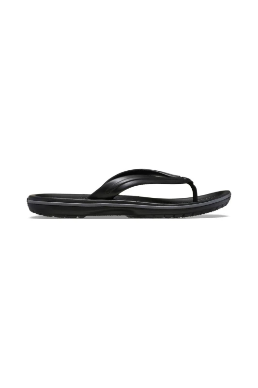 Image of Crocs Mens Croc Band Flip Black/Slate Grey in Black Size: 9 Black Male 9