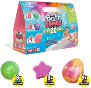 Image of Zimpli Kids - Baff Bombz 20 Pack - New And In Stock At Poundtoy - Bath Toys - Childrens Toys & Birthday Present Ideas