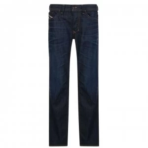 Image of Diesel Larkee Straight Fit Jeans - Denim