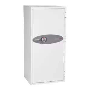 Image of Phoenix Fire Commander FS1910E Series Steel Safe with Electronic Lock - White