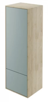 Image of Wickes Eli Oak and Fjord Wall Hung Tall Tower Unit - 400 mm