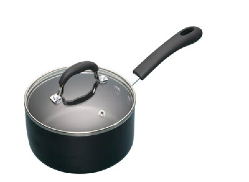 Image of MasterClass Non-Stick Heavy Duty 16cm Saucepan