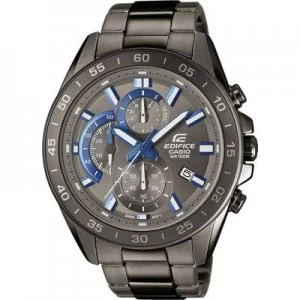 Image of Casio Chronograph Wristwatch EFV-550GY-8AVUEF (L x W x H) 53 x 47 x 12.1mm Black Enclosure material=Stainless steel Material (watch strap)=Stainless s