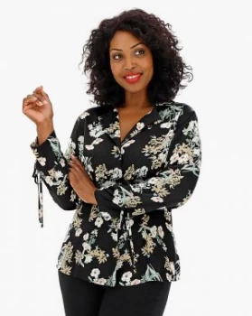Image of Lovedrobe Floral Print Pyjama Jacket
