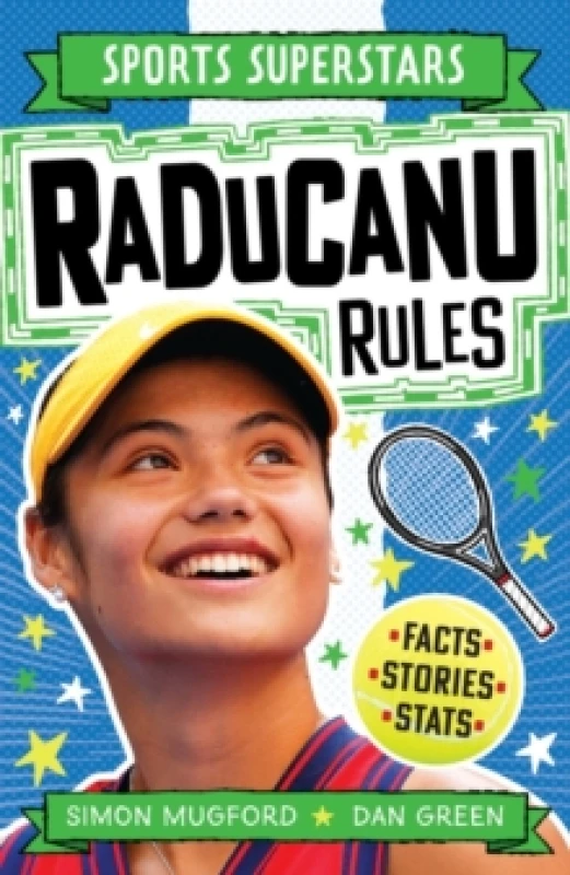 Image of Simon Mugford Sports Superstars: Raducanu Rules Book Multi unisex