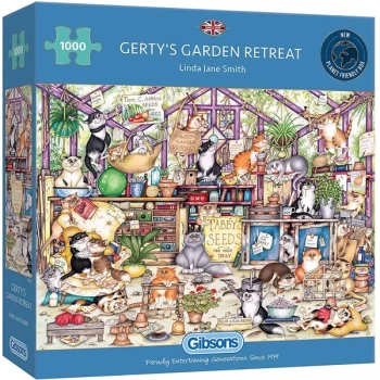 Image of Gerty's Garden Retreat Jigsaw Puzzle - 1000 Pieces