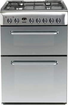 Image of Indesit KDP60SE Double Oven Dual Fuel Cooker
