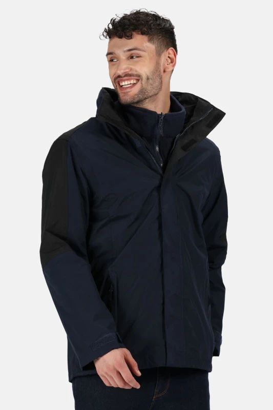 Image of Regatta Regatta Men 'Defender' Waterproof Jacket in Navy Size: Medium Navy M Male 5051513769903