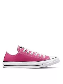 Image of Converse Chuck Taylor All Star Desert Color Canvas Ox - Fuchsia, Size 5, Women