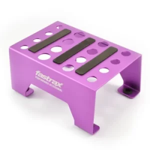Image of Fastrax Universal Aluminium Car Stand Purple
