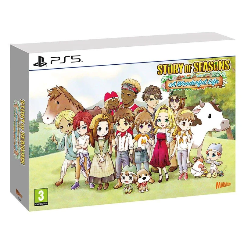Image of Marvelous Games Story of Seasons: A Wonderful Life Limited Edition PlayStation 5 unisex One Size