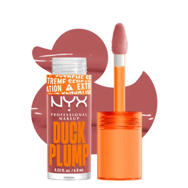 Image of NYX Professional Makeup Duck Plump High Pigment Plumping Lip Gloss 03 Nude Swings