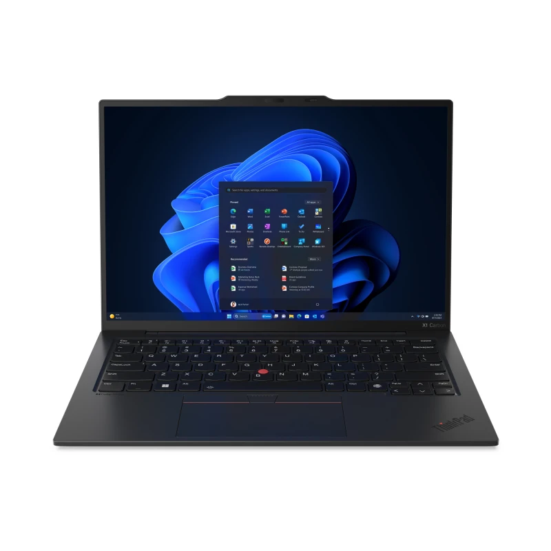 Image of Lenovo ThinkPad X1 Carbon Intel Core Ultra 7 16GB RAM 512GB SSD 14" Windows 11 Pro Laptop 21KC005LUK Black paint