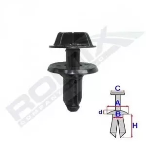 Image of ROMIX Clip FORD,FORD USA C70183 W716510S300