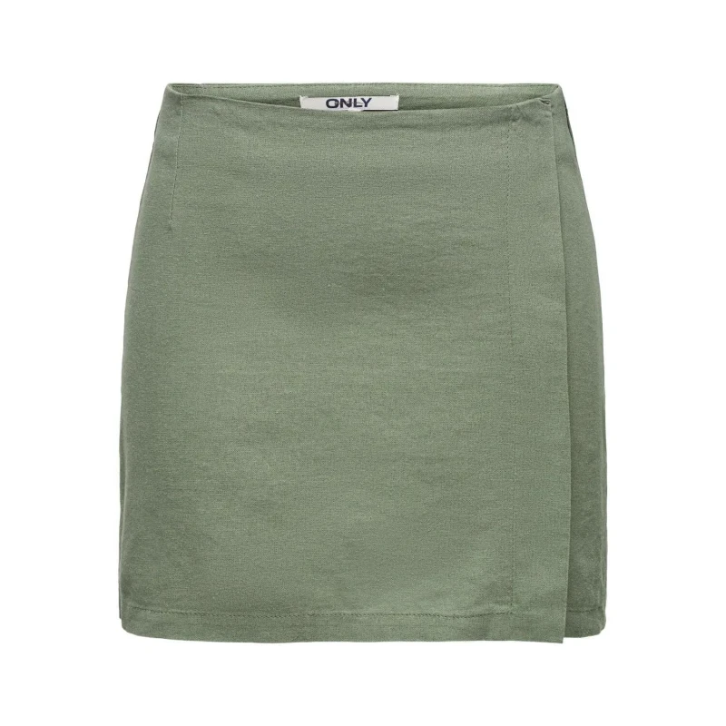 Image of Only Womens skirt Only Brie-caro Vert Female M