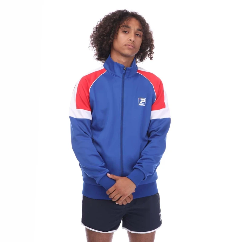 Image of Patrick Mick Track Top - Blue Blue XS