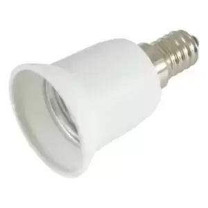 Image of Lyyt E14-E27 Lamp Socket Converter White
