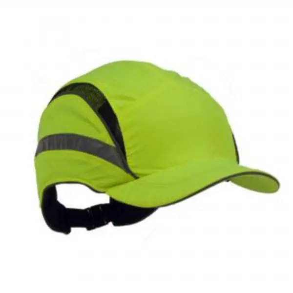 Image of 3M Hc23 First Base 3 Cap Reduced Peak Hi Vis Yellow BESWHC23HYRP