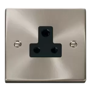 Image of Click Scolmore Deco 5A Round Pin Socket - VPSC038BK