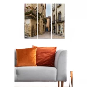 Image of MDF8391785 Multicolor Decorative MDF Painting (3 Pieces)