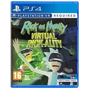 Image of Rick and Morty Virtual Rick-ality PS4 Game