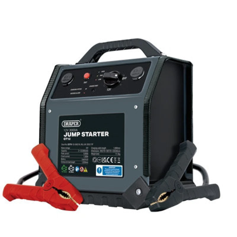 Image of Draper GT12 Jump Starter Power Pack Output Voltage: 12v