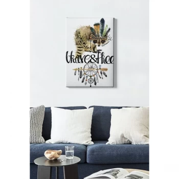 Image of Kanvas Tablo (50 x 70) - 245 Multicolor Decorative Canvas Painting