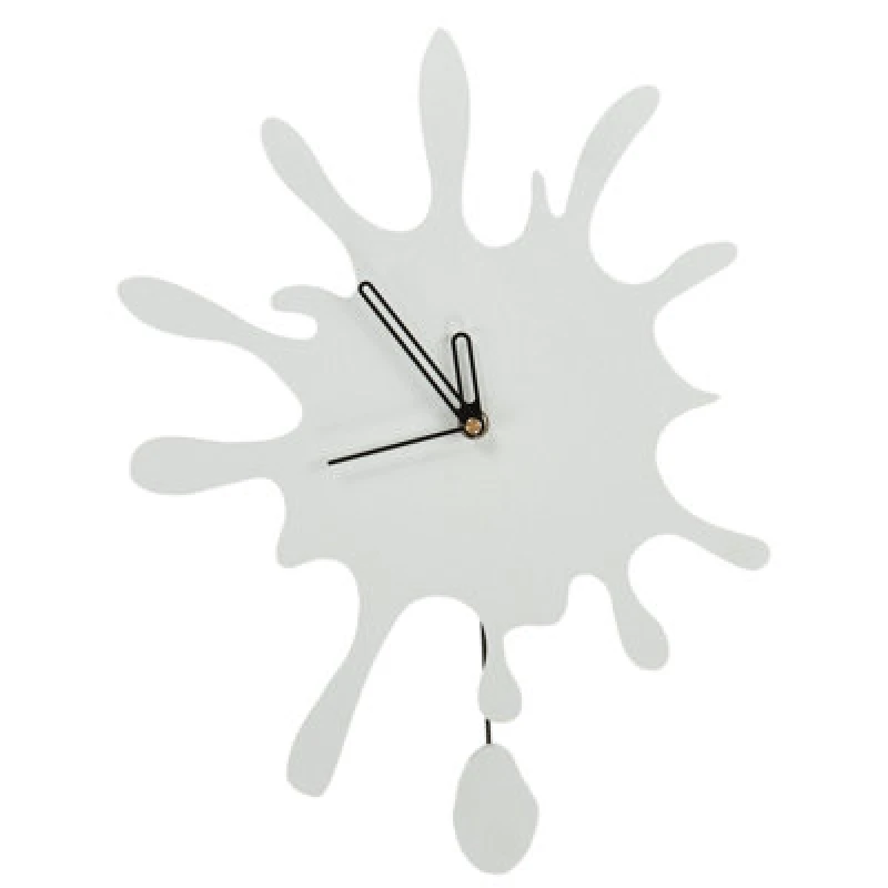 Image of Beliani Modern Wall Clock Fully 27cm White