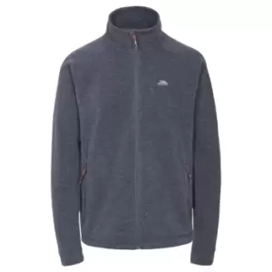 Image of Trespass Mens Instigate Full Zip Fleece Jacket (XS) (Navy Melange)