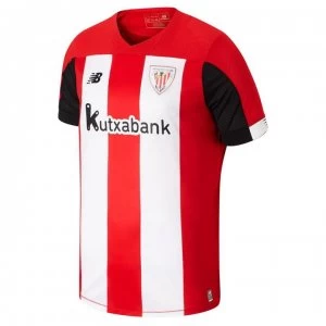 Image of New Balance Athletic Bilbao Home Shirt 2019 2020 - Red/White