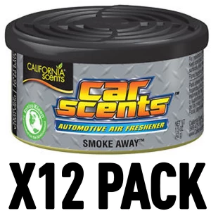 Image of Smoke Away Pack Of 12 California Car Scents
