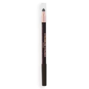 Image of Makeup Revolution Streamline Waterline Eyeliner Pencil Brown