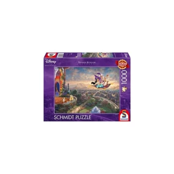 Image of Thomas Kinkade: Disney Aladdin Jigsaw Puzzle - 1000 Pieces
