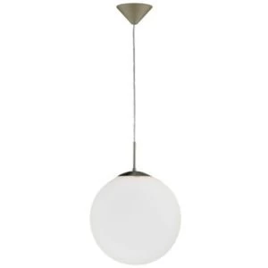 Image of Munich White Frosted Pendant ceiling light