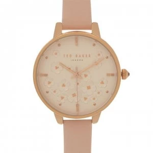 Image of Ted Baker 3D Flower Watch - Pink