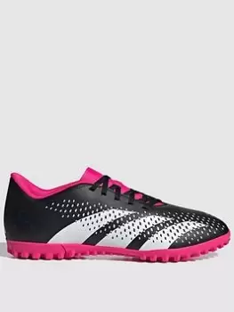 Image of adidas Mens Predator 20.4 Astro Turf Football Boot, Black/White, Size 11, Men