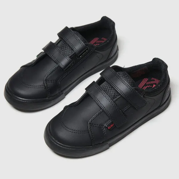 Image of Kickers Black tovni twin Toddler shoes Black UK 6 (EU 23)