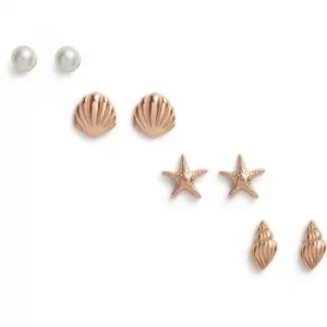 Image of Olivia Burton Under The Sea Under the Sea Rose Gold Stud Pack