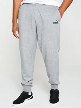 Image of Puma Plus Size Essential Logo Pants - Grey