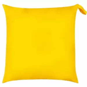 Image of furn. Plain Outdoor Floor Cushion Yellow