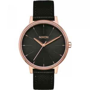 Image of Unisex Nixon The Kensington Leather Watch