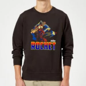 Image of Avengers Rocket Sweatshirt - Black - 5XL