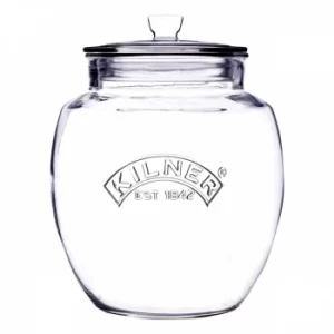 Image of Kilner Push Top Glass Storage, 4L, Transparent