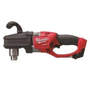 Image of Milwaukee Power Tools M18 CRAD-0 FUEL Right Angle Drill 18V Bare Unit