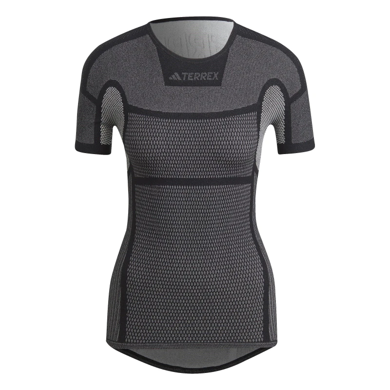 Image of adidas Drynamo Short Sleeve T Shirt Womens - Black 2XS