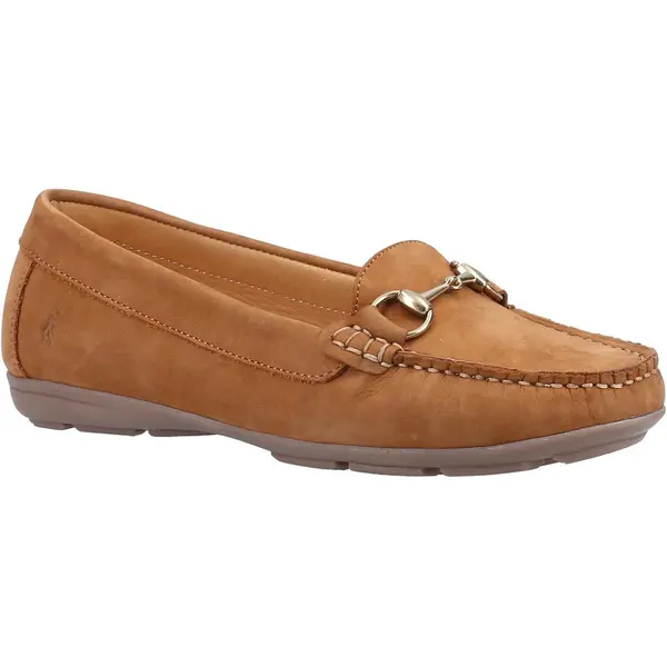 Image of Hush Puppies Womens Molly Snaffle Leather Loafers UK Size 3 (EU 36)