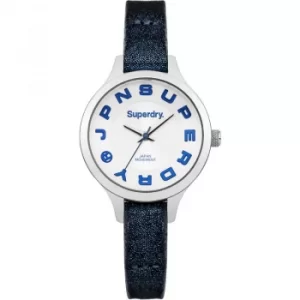Image of Ladies Superdry Skinny Metallic Watch