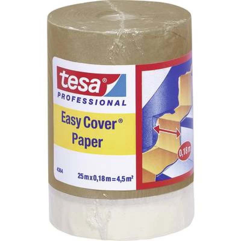 Image of Tesa tesa 04364-00001-01 Easy cover tesa Easy Cover Light brown (L x W) 25 m x 18cm 04364-00001-01
